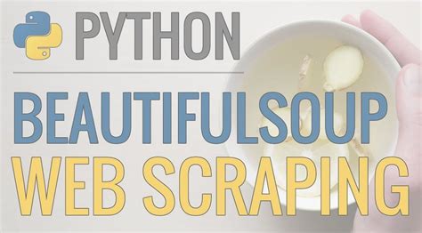 Web Scraping With Python Beautiful Soup