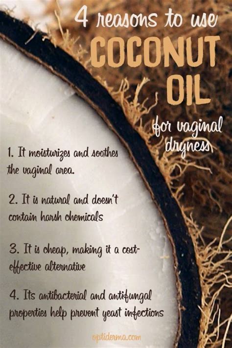 Use Coconut Oil For Vaginal Dryness Its Natural And Really Effective Optiderma