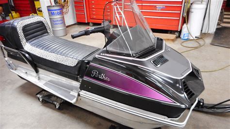 1974 Arctic Cat Panther Dennis Kirk Sled Build