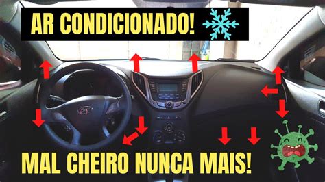 Como Eliminar O Mau Cheiro Do AR CONDICIONADO Do Carro YouTube