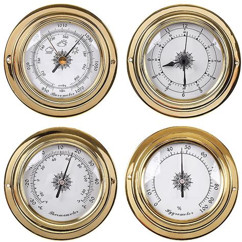 Weather Station With Barometer Thermometer Hygrometer 3 In 1 Wall