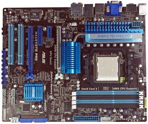 Материнская плата Asus M4A89GTD PRO AM3 AMD 890GX PCI Ex16 фото