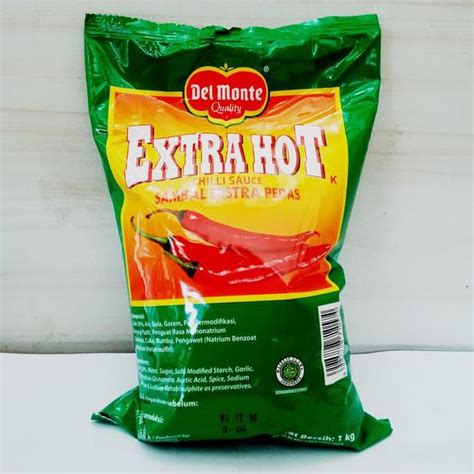 Jual Saos Sambal Delmonte Extra Hot Saus Sambal Delmonte Extra Hot 1 Kg Shopee Indonesia