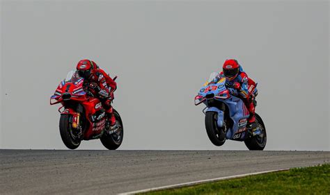 Motogp Contatto Bagnaia Vs Marquez Domenicali Avverte I Due Piloti