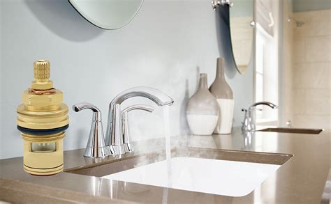 013787 45 Ceramic Cartridge Assembly Fits For T S Brass Faucets Hot Ceramic Cartridge Faucet