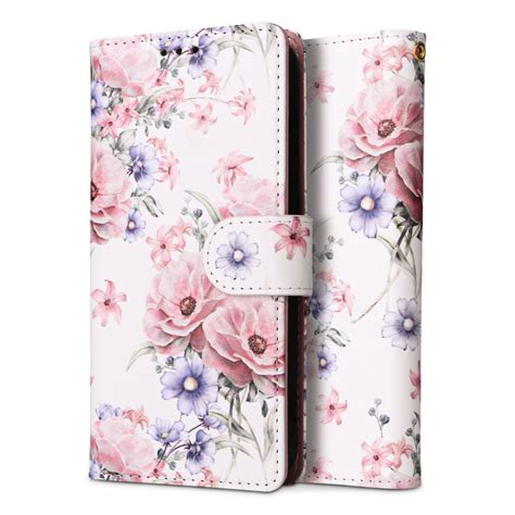 Kni Kov Kryt Tech Protect Wallet Galaxy A G Blossom Flower