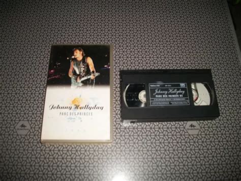 Cassette Vid O Vhs K Johnny Hallyday Parc Des Princes Eur