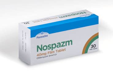 NOSPAZM 40 MG FILM KAPLI TABLET 30 FILM KAPLI TABLET İlaç Rehberi