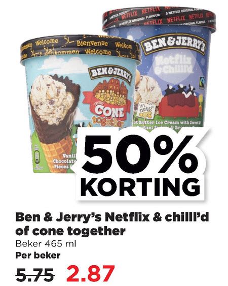 Ben And Jerrys Ijsspecialiteit Folder Aanbieding Bij Plus Details