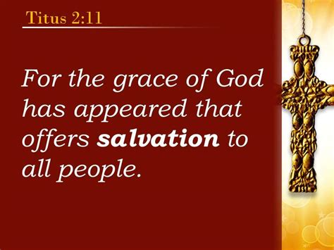 0514 Titus 211 The Grace Of God Powerpoint Church Sermon Powerpoint