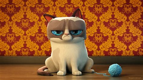 Hd Wallpaper Cat Funny Grumpy Humor Meme Quote Wallpaper Flare