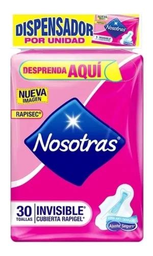 Toallas Nosotras Natural Invisible Clasica X Cuotas Sin Inter S