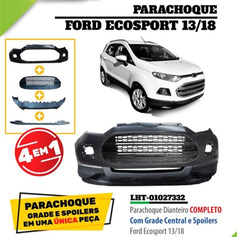 Parachoque Dianteiro Ecosport 13 14 15 16 17 18 Completo AZ