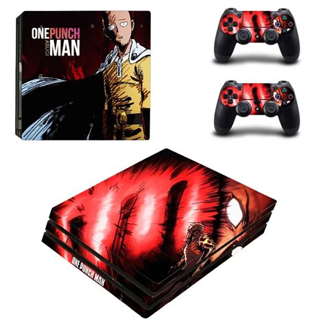 One Piece Man Design PS4 PRO Skin Sticker Vinyl Decal PS4P Console And