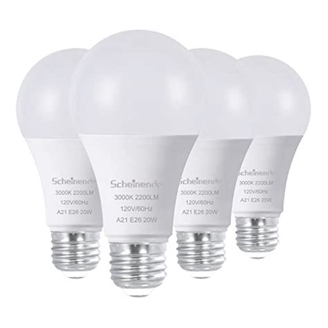 Scheinenda Led Light Bulbs 150 Watt Equivalent Standard A21 Super