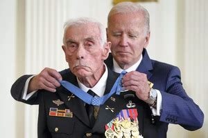 Joe Biden President Biden Awards The Medal Of Honor To A Retired Army