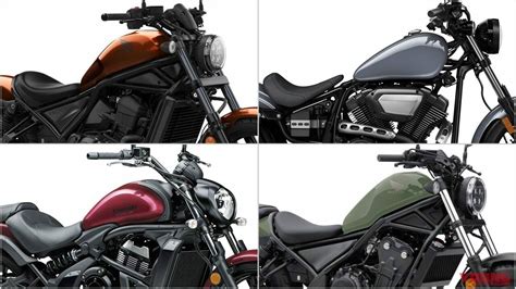 22前期版 国産新型バイクカタログ：大型クルーザー総まとめ【レブルの独壇場を崩すライバルは現れるか？】（webヤングマシン） 自動車情報