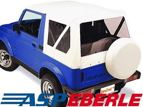 Ersatzverdeck Dach weiß Suzuki SJ410 SJ413 Samurai eBay