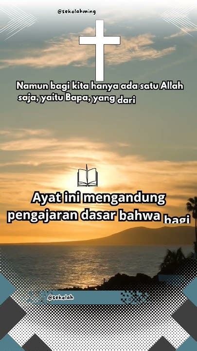 korintus  ayat  mengandung pengajaran dasar  bagi kita