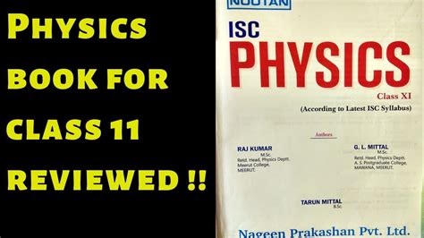 Best Physics Book For Class 11 Iit Jee Nootan Physics Akash Talks Youtube