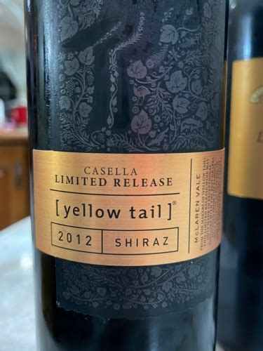 2012 Yellow Tail Limited Release Edition Shiraz Vivino US