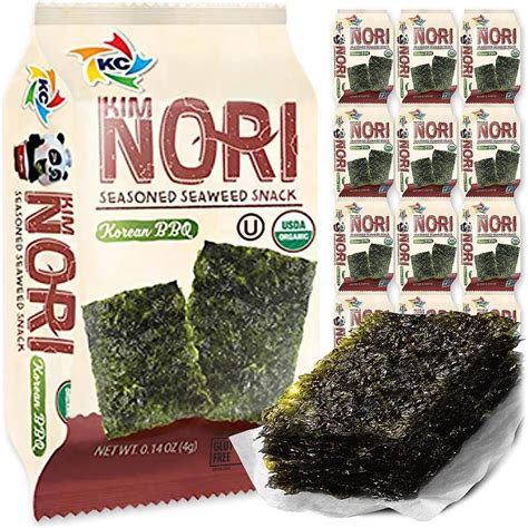 Amazon Fusion Select Full Sheet Roasted Seaweed Sheets For