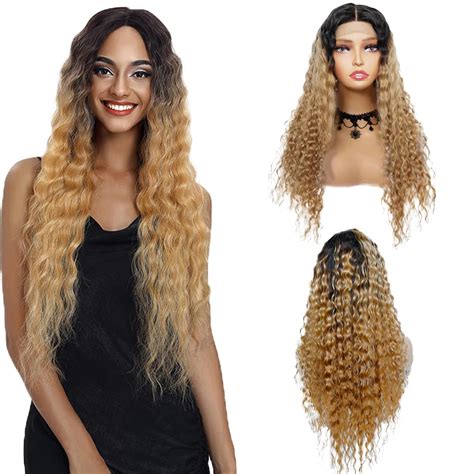 Aonbamds 1b27 Ombre Blonde Lace Front Wigs Human Hair Pre