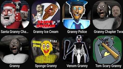 Santa Granny Chapter 2 Granny Ice Cream Granny Police Granny Ch2 Granny