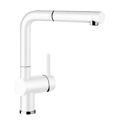 Blanco Blanco Linus S Pull Out White Tap Kitchen Sinks And Taps