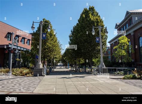 Tacoma Wa Usa Circa August 2021 View Of The Large City Campus At