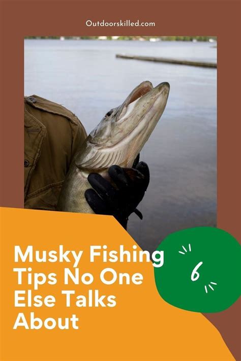 A Man Holding A Fish In His Hand With The Caption Murky Fishing Tips No