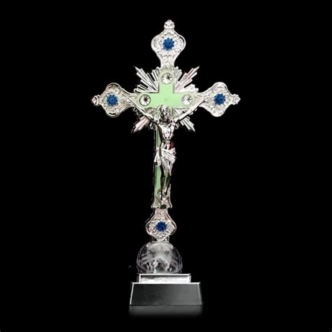 church relics figurines night light crucifix jesus grandado
