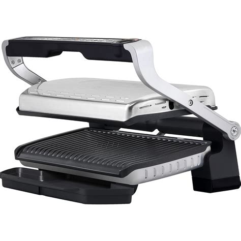 Tefal Optigrill Xl Gc D Black Stainless Steel Gc D