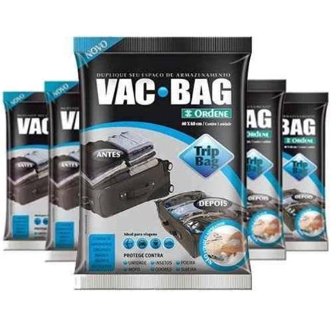 Saco Para Armazenagem A Vacuo X Vac Bag Trip Bag Ordene Shopee