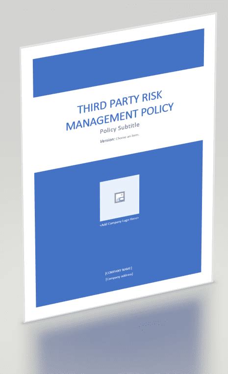 Third Party Risk Management Policy