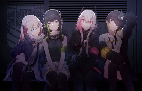 Wallpaper Anime Girls Girls Frontline M4a1 Girls Frontline M16a1