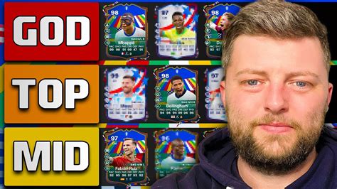 Ranking Every UEFA Euro Copa America TOTT Cards In EA FC 24 YouTube