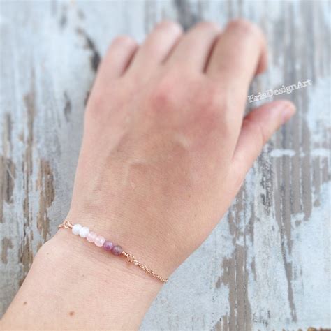 Fertility Bracelet Maternity Pregnancy Gift For Mom To Be Rose Etsy