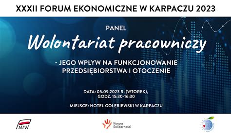 Panel Pn Wolontariat Pracowniczy Jego Wp Yw Na Funkcjonowanie