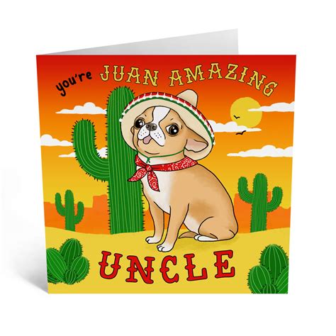 Buy Central Funny Uncle Birthday Cards Juan Amazing Uncle