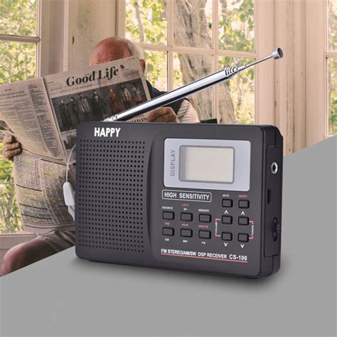 Vbestlife Mini Portable Radio Fm Support Fm Am Sw Lw Tv Sound Full