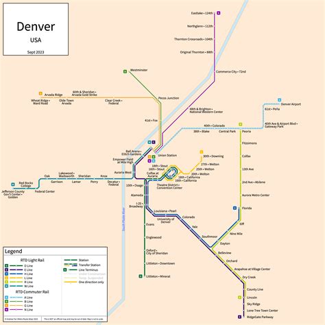 denver train times