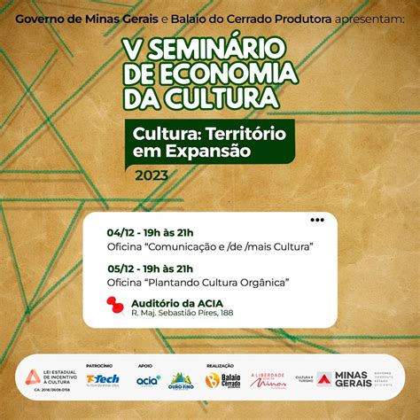 V Seminário de Economia da Cultura Portal Rádio Difusora Ouro Fino