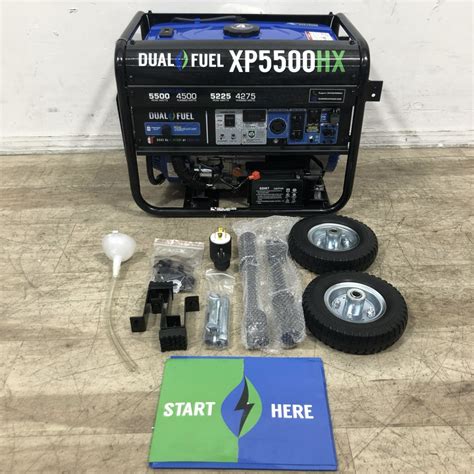 Duromax 5500w Dual Fuel Portable Generator Xp5500hx For Sale In