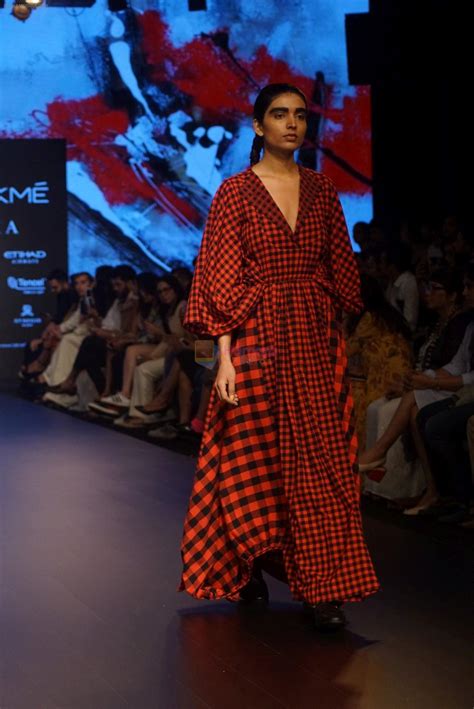 Model At CAPRESE X SHIFT ARPITA MEHTA At Lakme Fashion Week On 25th