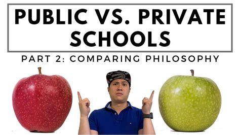 Choosing Between Public And Private Schools Comparing Educational