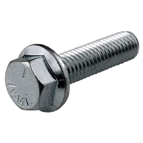 Hex Flange Bolt Serrated 8 8 Full Thread Zinc Plated Din 6921 Class 8 8