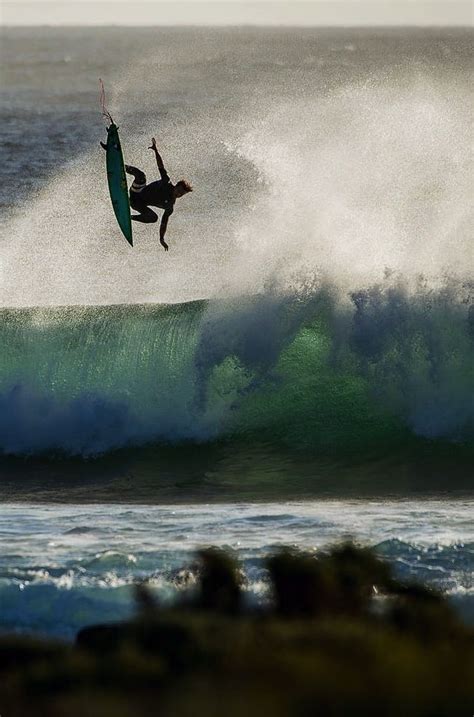 Artistic Realistic Nature Surfing Ocean Waves Surfer