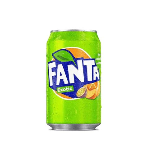 Fanta Exotic 330ml Fanta Soft Drink Slim Fanta Exotic 330ml Fanta