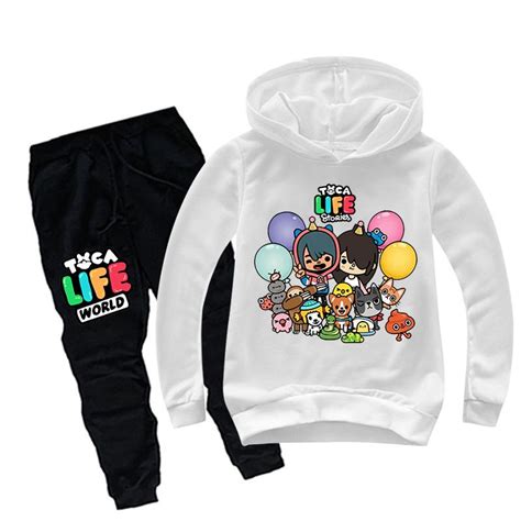 Toca Boca Life World Ocuk Erkek Bebek Toca Life World Sweatshirt